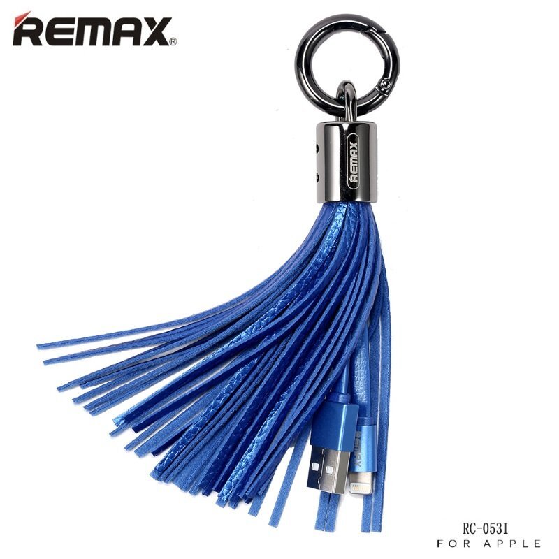 Remax RC-053i "Lightning" - USB, Mėlynas kaina ir informacija | Laidai telefonams | pigu.lt