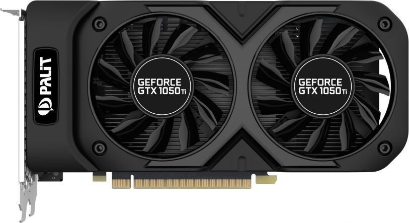 Palit GeForce GTX 1050 Ti DUAL OC 4GB GDDR5 128 Bit DVI-D, HDMI, DP, BOX (NE5105TS18G1D) kaina ir informacija | Vaizdo plokštės (GPU) | pigu.lt
