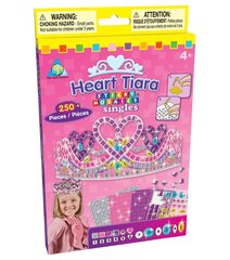 Тиара с дизайном сердца Sticky Mosaics Heart Tiara, 629277 цена и информация | Игрушки для девочек | pigu.lt