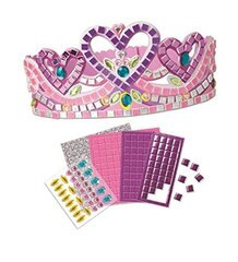 Тиара с дизайном сердца Sticky Mosaics Heart Tiara, 629277 цена и информация | Игрушки для девочек | pigu.lt