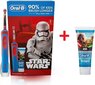 Dantų šepetėlis ORAL-B Kids Star Wars + Dantų pasta цена и информация | Elektriniai dantų šepetėliai | pigu.lt