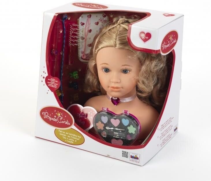 Lėlės galva KLEIN 5240 kaina ir informacija | Žaislai mergaitėms | pigu.lt