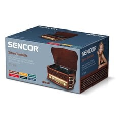 Sencor - STT 016 GRAMOFON RETRO Z USB цена и информация | Проигрыватели для пластинок, патефоны | pigu.lt