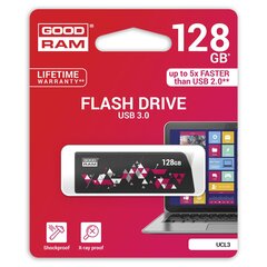 USB карта памяти Goodram UCL3 128ГБ 3.0 цена и информация | USB накопители | pigu.lt