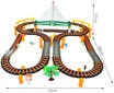 Traukinuko ir automobilio rinkinys, 192 dalys kaina ir informacija | Žaislai berniukams | pigu.lt