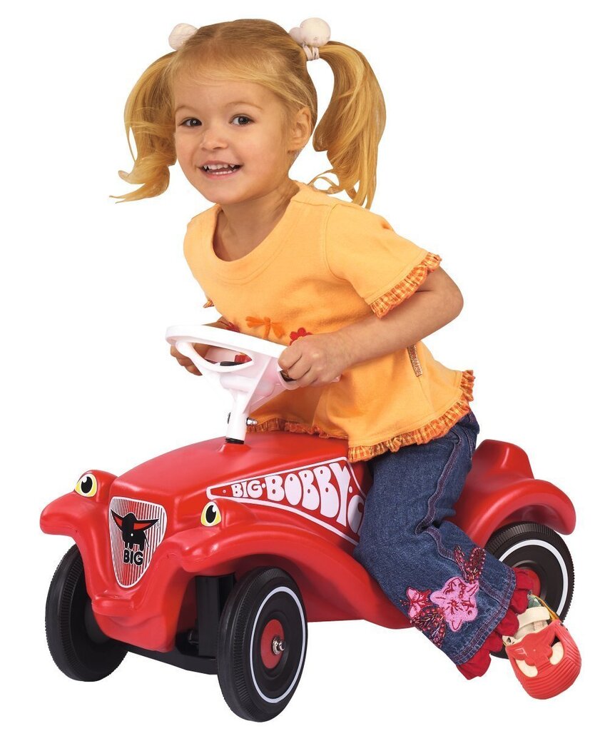 Mašinėlė-paspirtukas Big Bobby Car, raudona цена и информация | Žaislai kūdikiams | pigu.lt