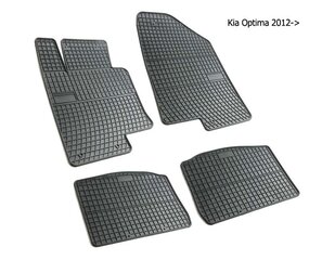 Guminiai kilimėliai KIA OPTIMA 2012-2015 цена и информация | Модельные резиновые коврики | pigu.lt
