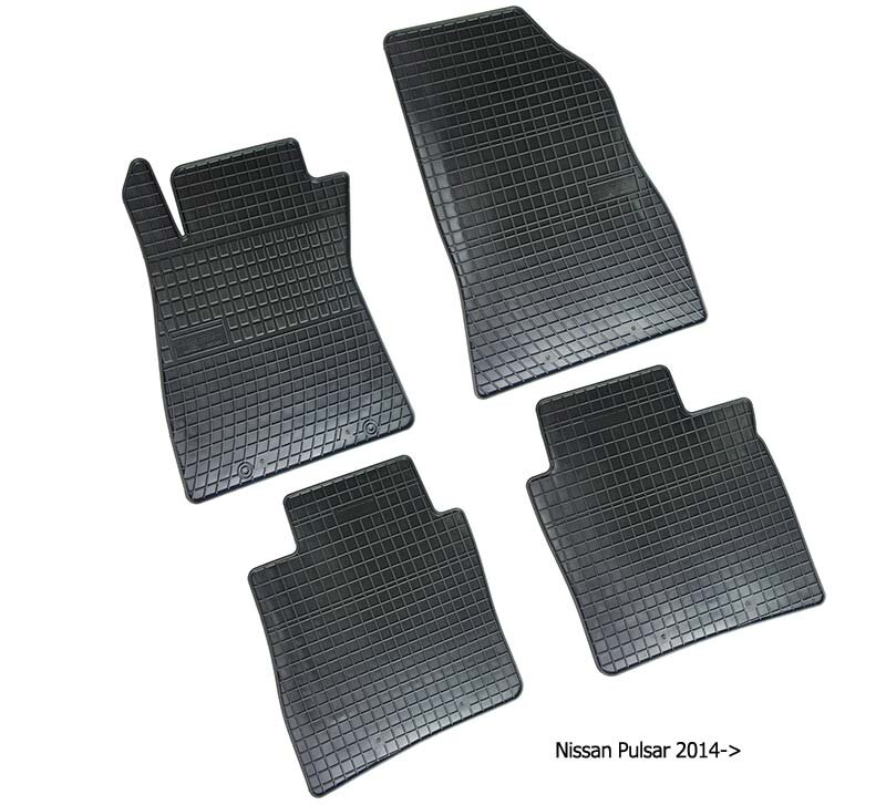 Guminiai kilimėliai Nissan Pulsar 2014-2017 kaina ir informacija | Modeliniai guminiai kilimėliai | pigu.lt
