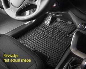 Guminiai kilimėliai Peugeot 4008 2012-&gt; /4pc, 0480 цена и информация | Модельные резиновые коврики | pigu.lt