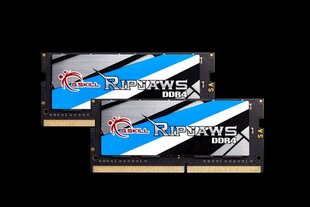 G.Skill Ripjaws DDR4 SODIMM 2x16GB 2133MHz CL15 (F4-2133C15D-32GRS) цена и информация | Оперативная память (RAM) | pigu.lt