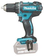 Аккумуляторная дрель Makita DDF482Z, без аккумулятора и зарядного устройства цена и информация | Шуруповерты, дрели | pigu.lt