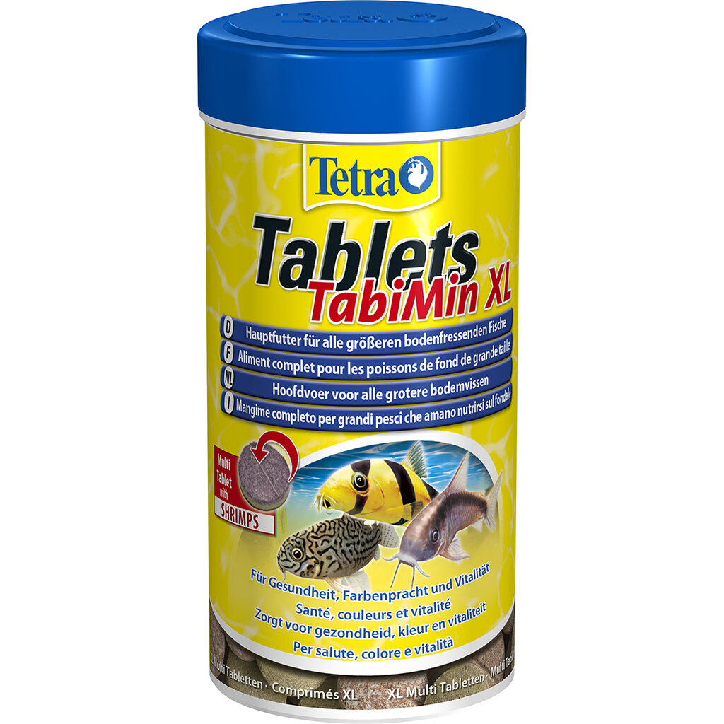 Maistas dugninėms žuvims Tetra Tablets TabiMin XL, 157 g kaina ir informacija | Maistas žuvims | pigu.lt
