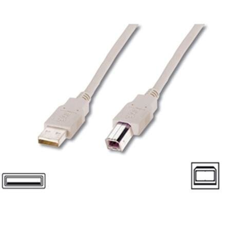 Kabelis AK 672/2, USB 2.0 spausdintuvui A-B, 1.8 m kaina ir informacija | Kabeliai ir laidai | pigu.lt