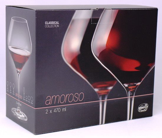 Bohemia vyno taurės Amoroso, 2 vnt kaina | pigu.lt