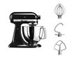 KitchenAid 5KSM125EOB цена и информация | Virtuviniai kombainai | pigu.lt