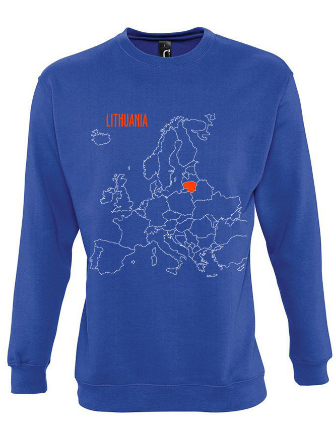Džemperis "Lithuania" (be kapišono) kaina ir informacija | Originalūs džemperiai | pigu.lt
