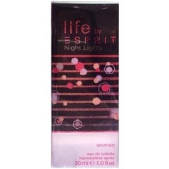 Туалетная вода Esprit Life Night Lights для женщин 30 мл цена и информация | Женские духи | pigu.lt