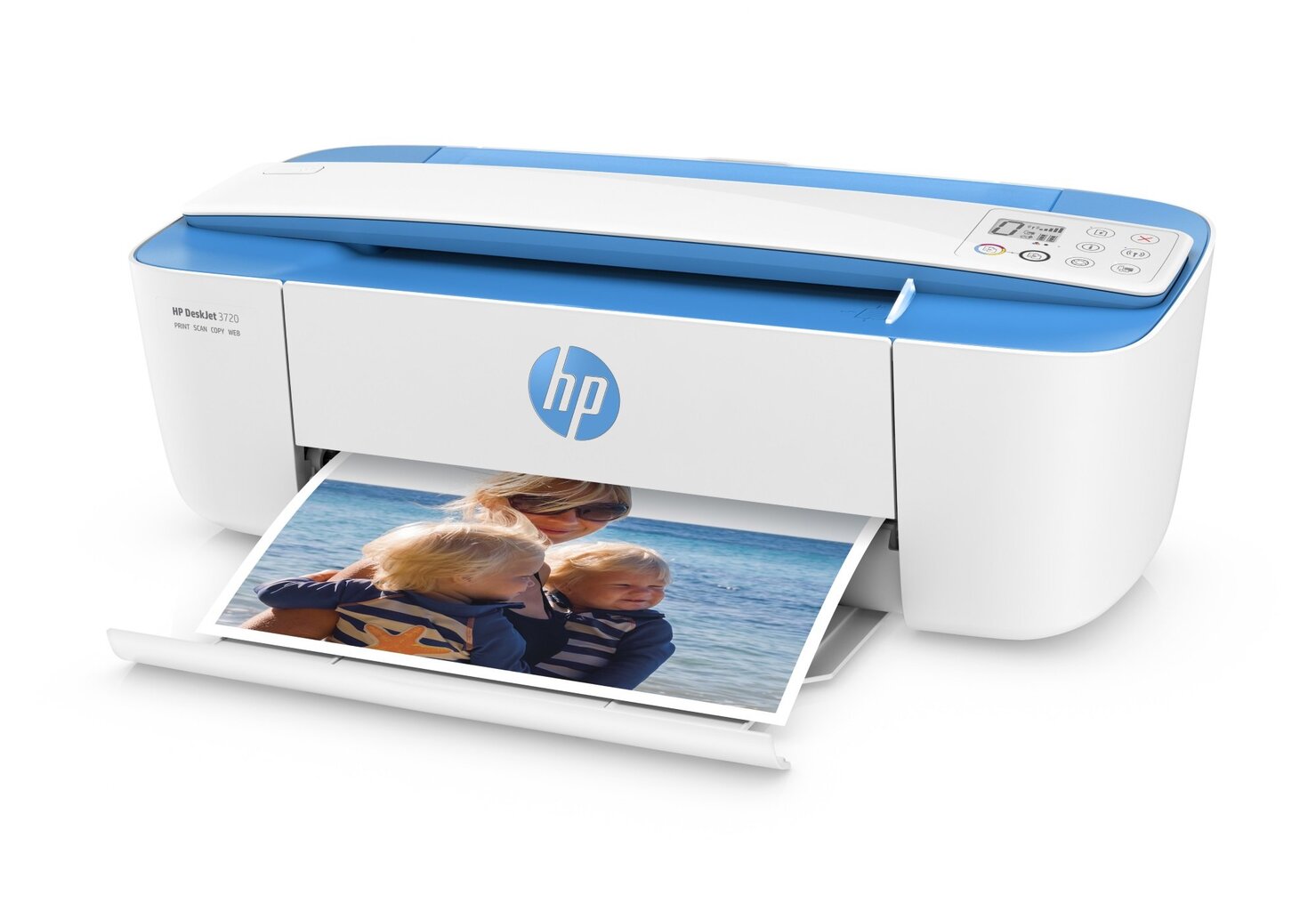 HP DeskJet 3720 rašalinis spalvinis daugiafunkcis įrenginys цена и информация | Spausdintuvai | pigu.lt