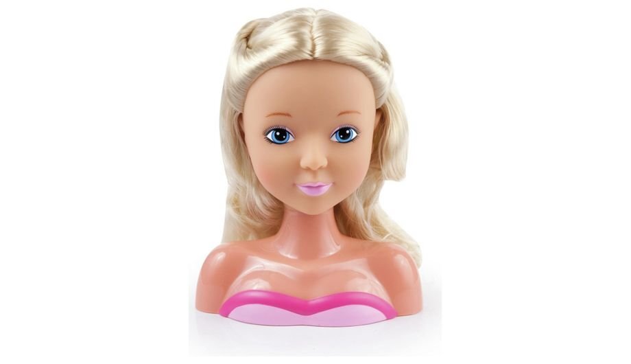 Lėlės galva su priedais Bayer My Lovely Princess, 19 cm kaina ir informacija | Žaislai mergaitėms | pigu.lt