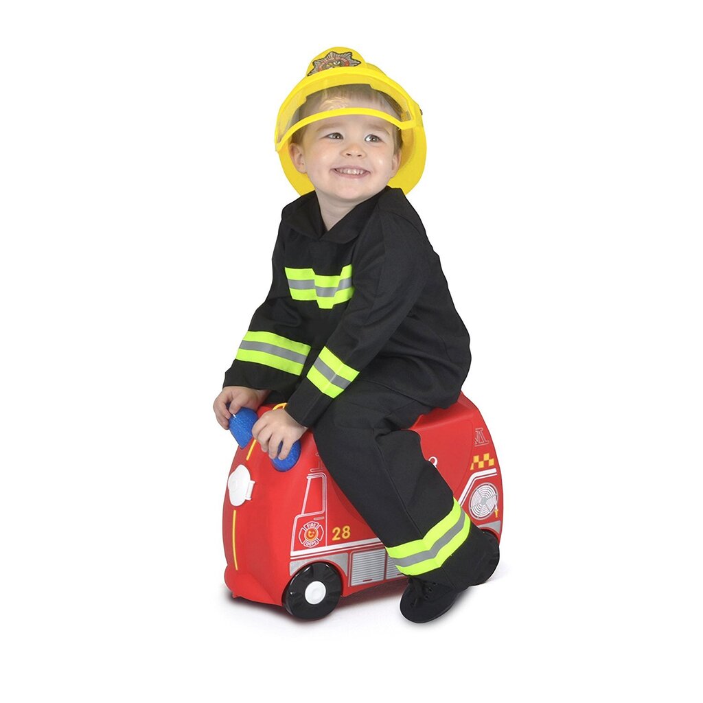 Vaikiškas lagaminas Trunki Frank Fire Truck цена и информация | Lagaminai, kelioniniai krepšiai | pigu.lt