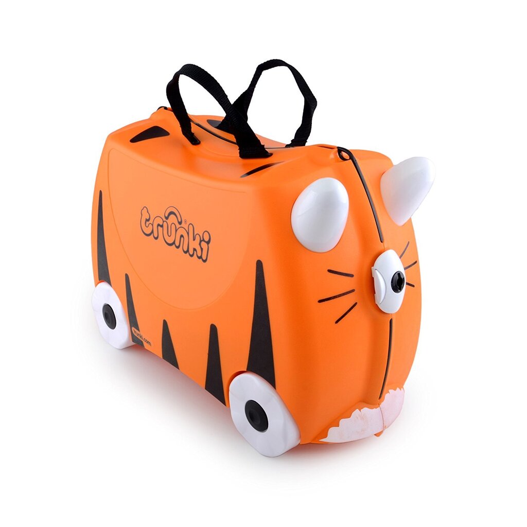 Vaikiškas lagaminas Trunki Tiger Tipu, oranžinis kaina | pigu.lt