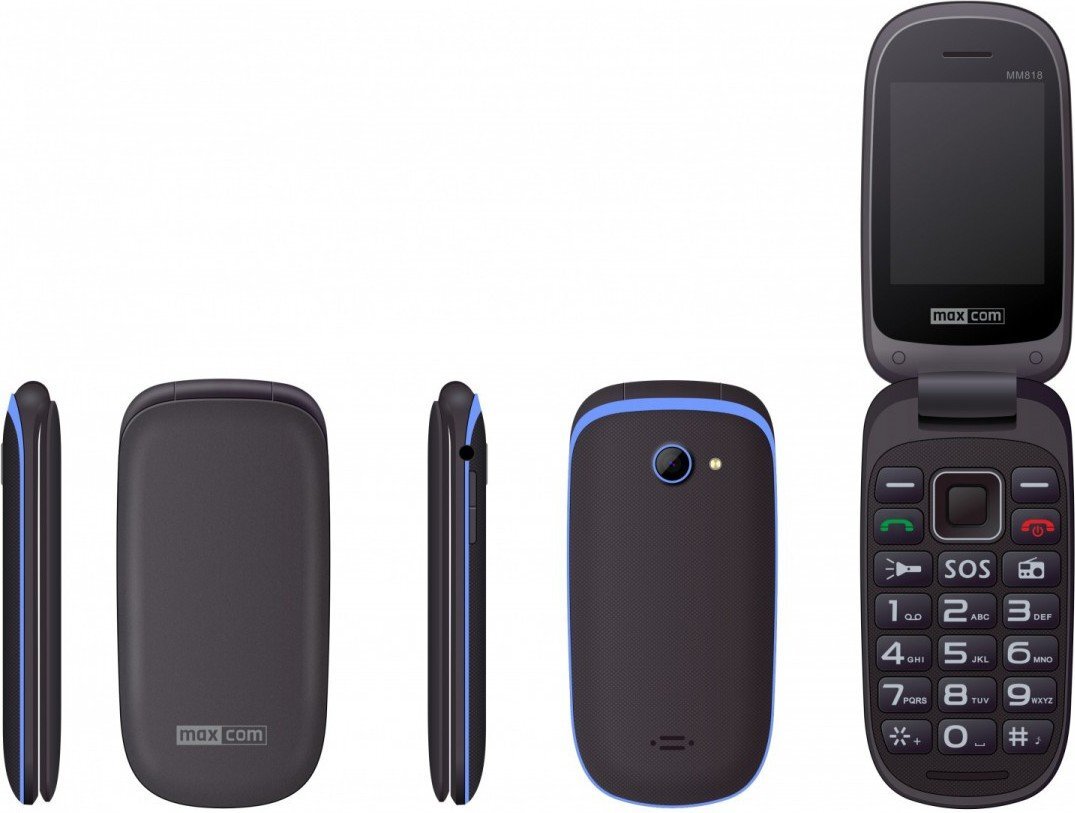 Maxcom MM818 Black kaina ir informacija | Mobilieji telefonai | pigu.lt