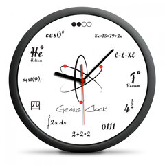 Часы Genijus, 30 см, 1 шт. цена и информация | Другие оригинальные подарки | pigu.lt