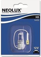 Лампочка Neolux H3, 55W цена и информация | Автомобильные лампочки | pigu.lt
