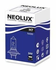 Лампочка Neolux H7, 70W цена и информация | Автомобильные лампочки | pigu.lt