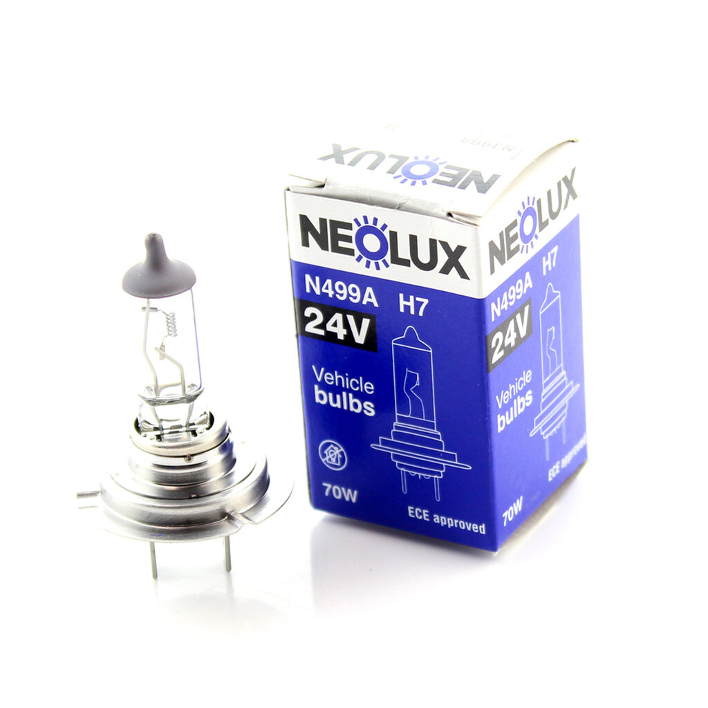 Automobilinė lemputė Neolux H7, 70W kaina ir informacija | Automobilių lemputės | pigu.lt