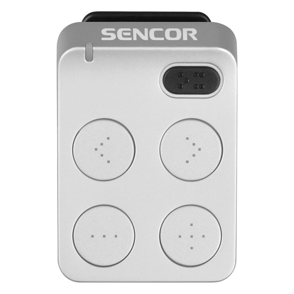 Sencor SFP 1460 LG 4GB, 6.5h playback, Baltas kaina ir informacija | MP3 grotuvai | pigu.lt