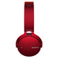 Sony MDR-XB650BT, Raudonos kaina ir informacija | Ausinės | pigu.lt