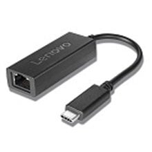 Lenovo Black, адаптер USB C для Ethernet
 цена и информация | Lenovo Компьютерные аксессуары | pigu.lt