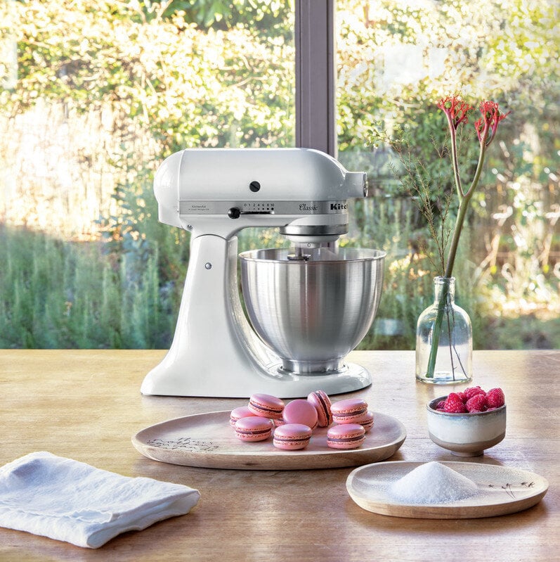 Kitchenaid Classic 5K45SSEWH kaina ir informacija | Virtuviniai kombainai | pigu.lt