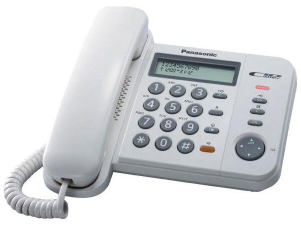 Panasonic KX-TS580FXW, baltas kaina ir informacija | Stacionarūs telefonai | pigu.lt