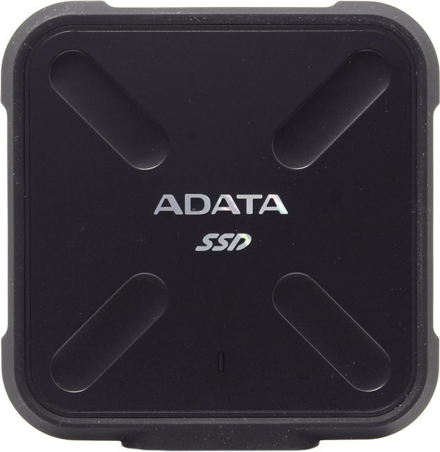 Adata External SSD SD700 512 GB, USB 3.1, Juoda