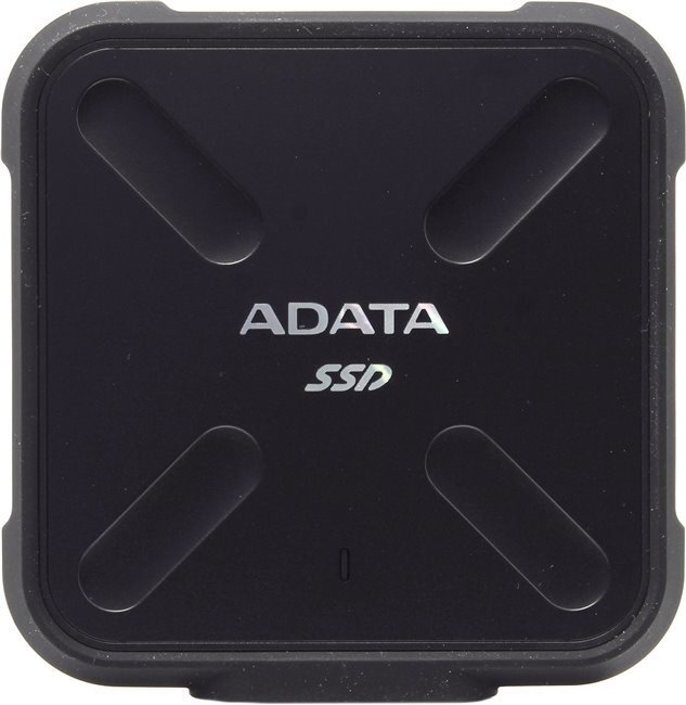 Adata External SSD SD700 512 GB, USB 3.1, Juoda цена и информация | Išoriniai kietieji diskai (SSD, HDD) | pigu.lt