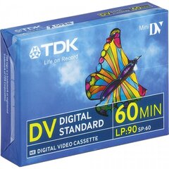 TDK vaizdo kasetė DVC 60 kaina ir informacija | USB laikmenos | pigu.lt