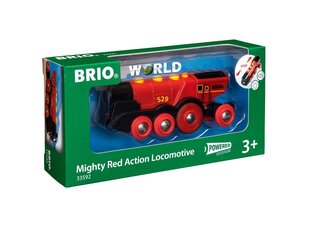 Brio Mighty Red Action Locomotive 63359200 цена и информация | Игрушки для мальчиков | pigu.lt