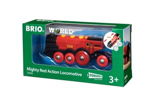 Brio Mighty Red Action Locomotive 63359200 цена и информация | Игрушки для мальчиков | pigu.lt