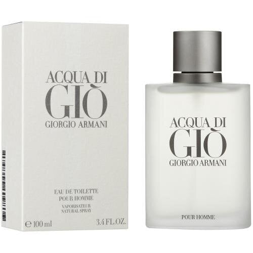 Tualetinis vanduo Giorgio Armani Acqua Di Gio Pour Homme EDT vyrams, 100ml цена и информация | Kvepalai vyrams | pigu.lt