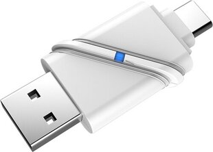 Кард-ридер Unitek Y-9323 USB-Type-A, USB-Type-A цена и информация | Адаптеры, USB-разветвители | pigu.lt