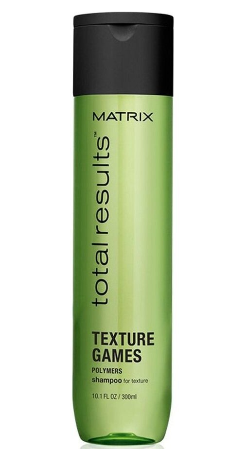 Apimties suteikiantis plaukų šampūnas su polimerais Matrix Total Results Texture Games 300 ml kaina ir informacija | Šampūnai | pigu.lt