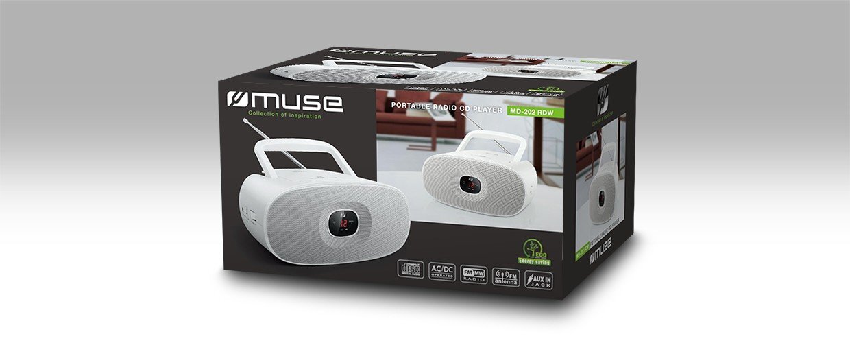 Muse MD-202RD kaina ir informacija | Magnetolos | pigu.lt