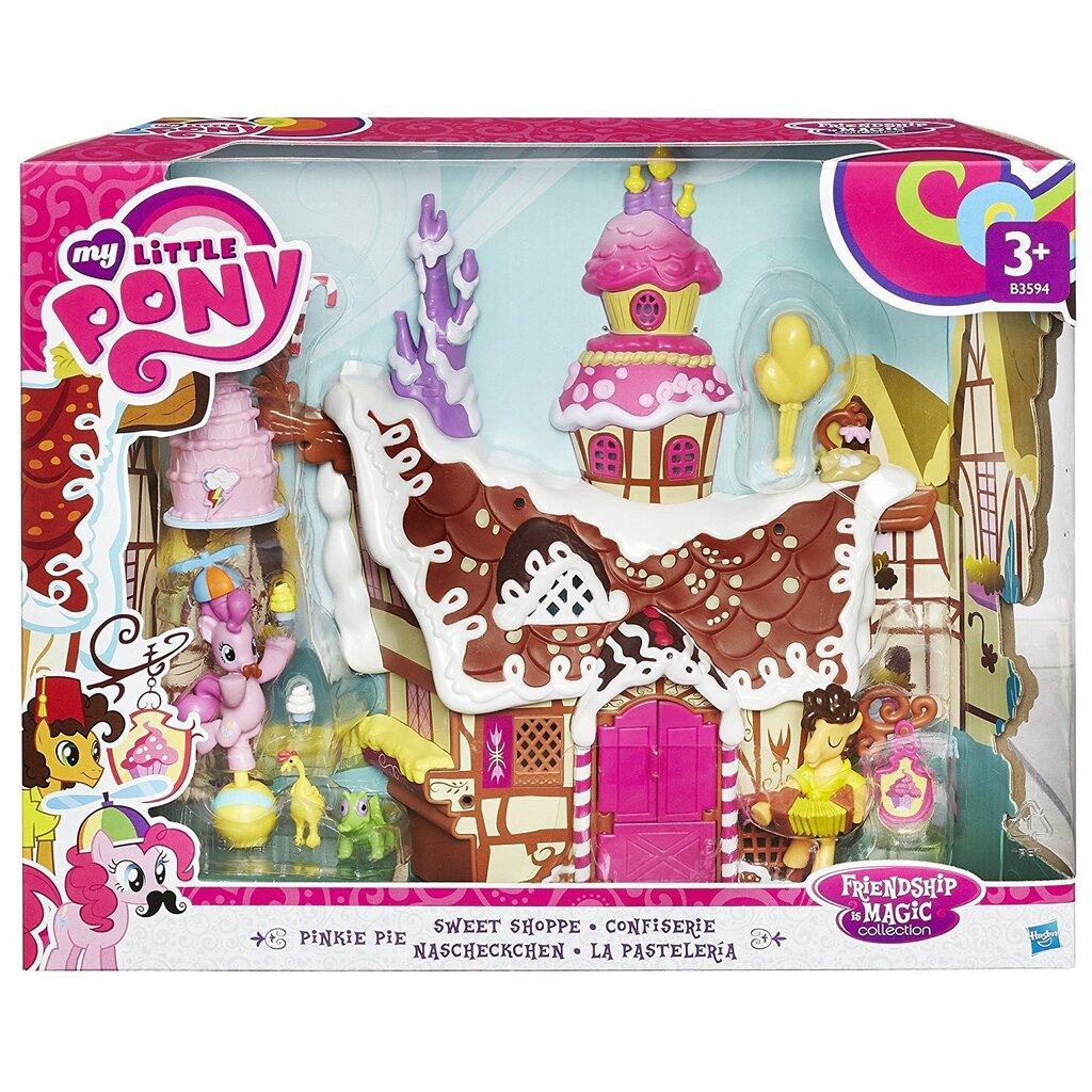 Žaislinis namelis Sugarcube Corner My Little Pony, rudas цена и информация | Žaislai mergaitėms | pigu.lt