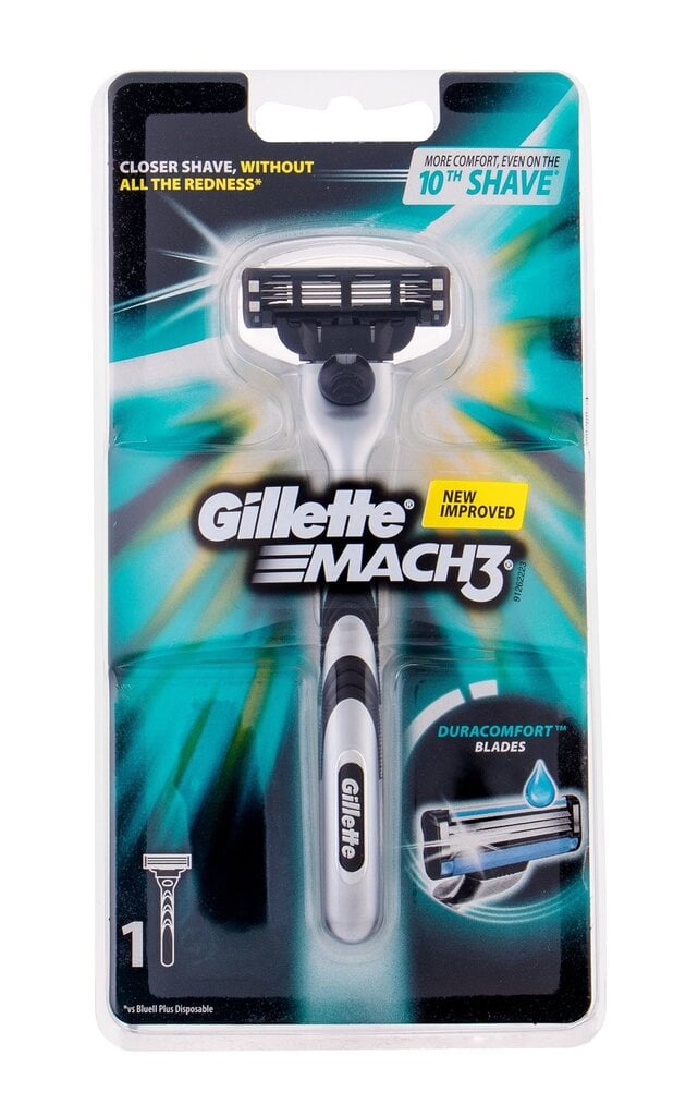 Skustuvas Gillette Mach3 kaina ir informacija | Skutimosi priemonės ir kosmetika | pigu.lt