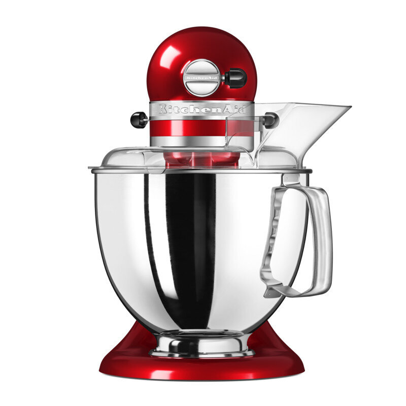 KitchenAid Artisan Elegance pastatomas plakiklis 4,8 l. 5KSM175PSECA (candy apple) kaina ir informacija | Virtuviniai kombainai | pigu.lt