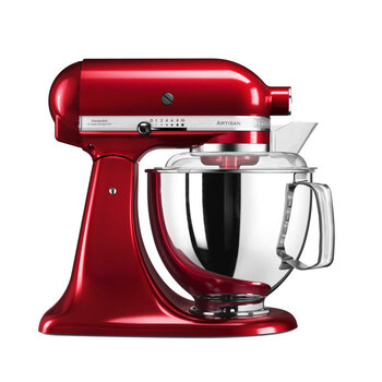 KitchenAid Artisan Elegance стационарный миксер 4,8 Л 5KSM175PSECA (candy apple) цена и информация | Кухонные комбайны | pigu.lt