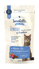 Sanabelle Adult Poultry 2kg+Snack Trout 55g. kaina ir informacija | Sausas maistas katėms | pigu.lt