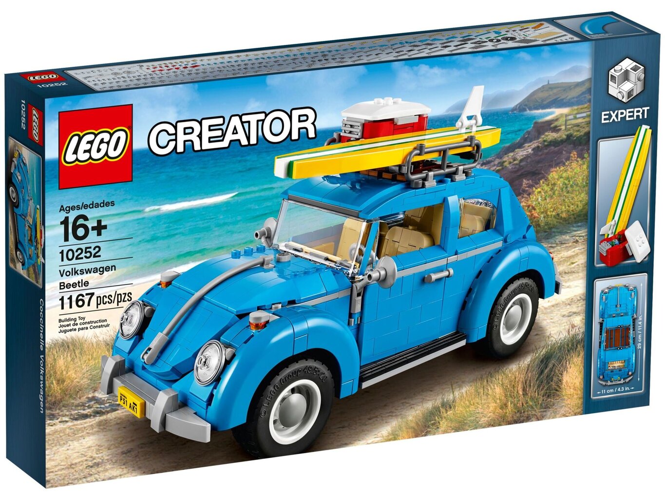 10252 LEGO® Creator Expert Volkswagen Beetle цена | pigu.lt